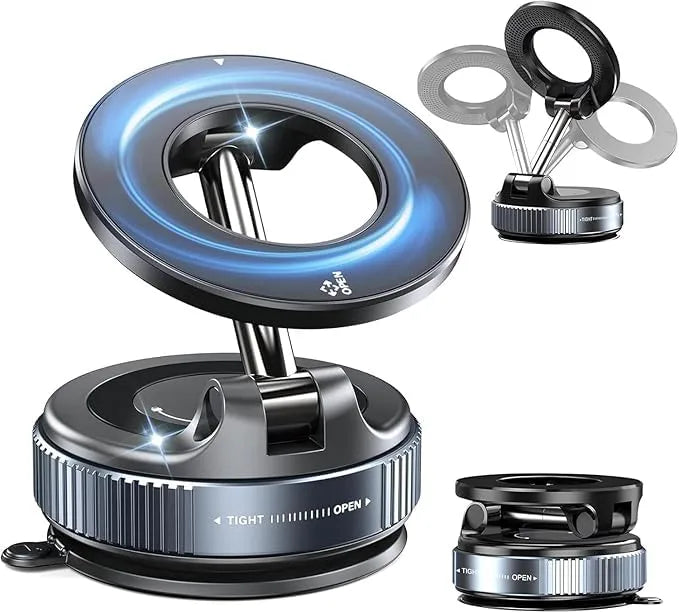 360° Vaccum Magnetic Phones Holder